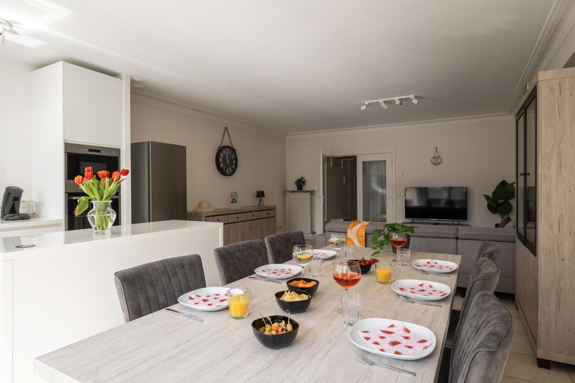 Weloveoostende - Newly Renovated Large Apartment 150M From The Beach - Including Bed Sheets And Final Clea-Ning Exteriér fotografie
